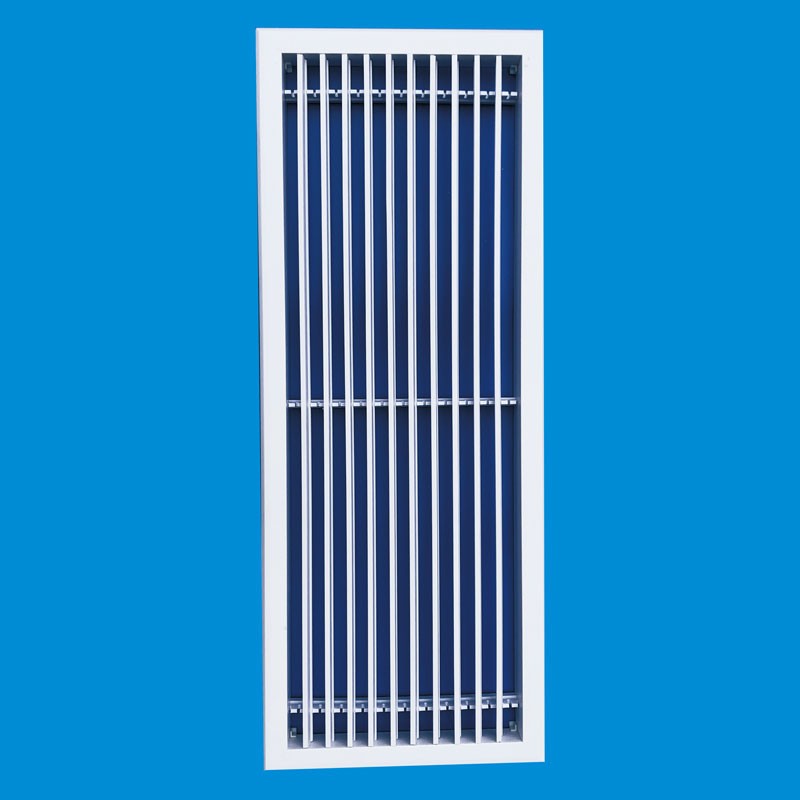 塑钢0度出风百叶